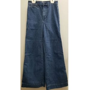 Madewell Emmett wide leg jeans 26